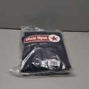 unisex-adult Dua Lipa Official Merch DL Logo Hoodie (Small, Navy)