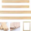 Wooden Frame DIY Picture Frames Diamond painting frame Cross Stitch Christmas gift handmade work Diamond embroidery gift Canvas Stretcher Bars Set, Wood Frame Canvas DIY Tools (30x30cm)