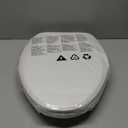 Elongated Bidet Toilet Seat with Quiet-Close, Non-Electric Bidet Mode with Dual Nozzles, Fit Elongated Toilet Seat, Adjustable Water Pressure with Brass inlet (Elongated)