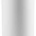 iDesign Freestanding Bathroom Toilet Paper Storage Holder with Lid for 3 Extra Rolls, White
