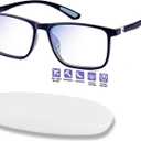 Distance Nearsighted Glasses For Men, Near Sighted Vision Driving Women Eyeglasses, See Farsighted Myopia TR90 Frame