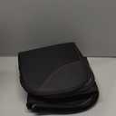 Siivton Kids Booster Seat Protector Mat, Thick, Anti-Slip, Waterproof, with Mesh Pockets for Toys & Snacks, Fits Most Cars, Black - 2 Pack