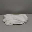 4 Feet (L x W: 48"X30") Rectangle Fitted Tablecloth for Wedding Party Banquet,Polyester Cloth Fabric Cover, White
