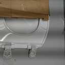 Bemis 7300SLEC Slow Close Toilet Seat, Easy Clean Hinges and Durable Plastic Seat, Made in USA, Elongated, White
