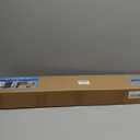 Room Divider Blackout Curtains Flexible Sliding Tracks Sets Ceiling Mounted Rod Window Curtain Privacy Separation for Bedroom Living Rooms,1 Panel Black Drape and Black Track Set-W108xH108 in