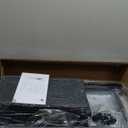 WLIVE 54''W Dresser for Bedroom, Dresser TV Stand for 55, 60, 65 inch TV, Wide Chest of Drawers with 9 Drawer, Large Entertainment Center, Fabric Dressers with Wood Top for Living Room, Rustic Brown