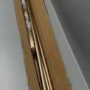 Double Curtain Rods with Aluminum Bouquet Brackets and Finials, Antique Bronze Curtain Rods for Windows 36-72'',1''Front and 5/8''Back Double Drapery Rods for Blackout and Sheer Curtain Panels (36-72", Warm Gold)