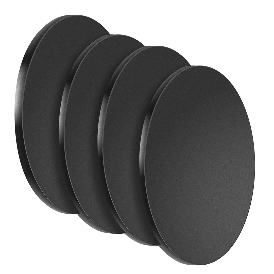 1/8 Round Steel Plate Base 4 inch Diameter 4 Pack, A36 Steel Plates Sheet Hot Rolled Weldable Circle