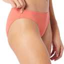 Amazon Essentials Women's Classic Bikini Swimsuit Bottom (X-Large, Coral Pink)