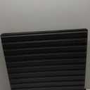 Art3d Slat Wall Panel, 3D Fluted Textured Panel 12-Tile 19.7 x 19.7in. - Black