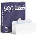 Columbian #9 Security Envelopes, 500 Pack, No Window Self Seal Envelopes for Business Mailings, 3-7/8" x 8-7/8", Durable 24 lb White Paper
