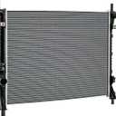 Aluminum Core Radiator Compatible With 2015-2022 Ford Mustang GT 3.7L V6 5.0L V8 13489 2015 2016 17 18 19 20 2021 2022