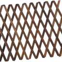 Expandable Cedar Wooden Garden Trellis Climbing Plant Support for Outdoor Spaces Rustic Patio Privacy Screen Natural Decor for Balconies and Gardens