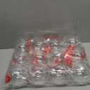 12 Pack Clear Plastic Fillable Ornament Ball 3.15''/80mm for Christmas,Holiday, Wedding,Home Decor