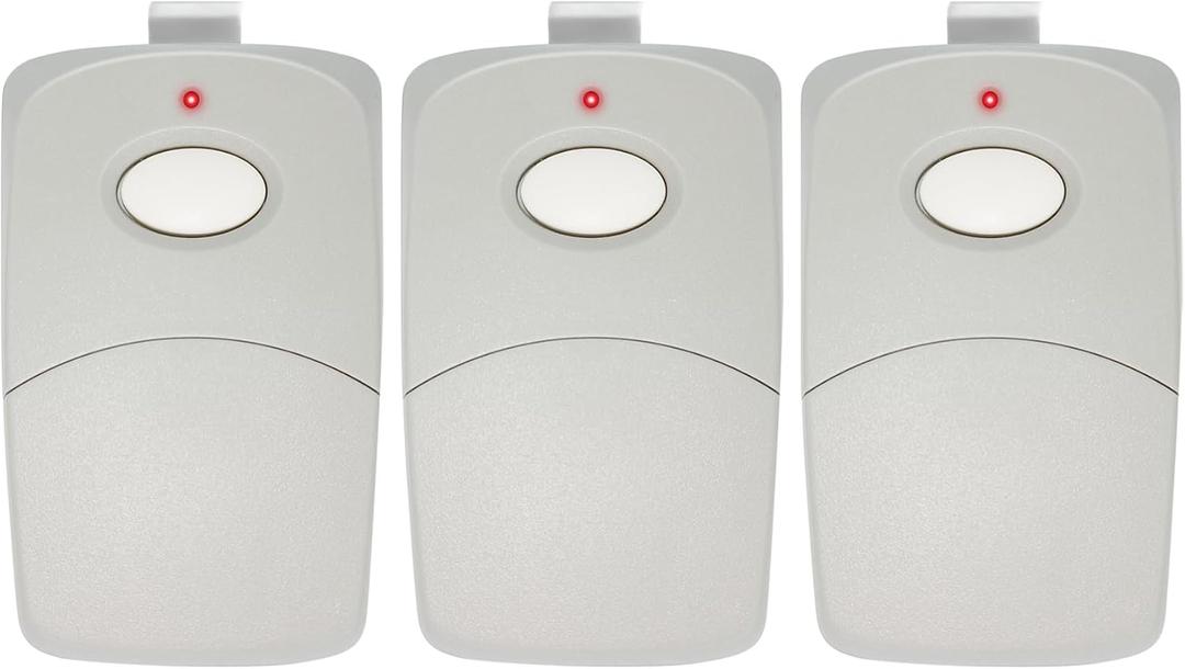 Upgraded for Linear 3089 Multicode Gate Opener Remote, 308911 Multicode Remote Control, with 300MHZ 10 Dip Switch Garage Door Remote, More Stable & Secure, Small Enough Easy to Carry & Program, 3 Pack