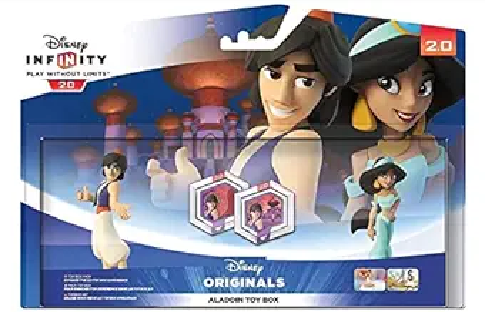 Disney INFINITY Disney Infinity: Disney Originals (2.0 Edition) Aladdin Toy Box Pack - Not Machine Specific