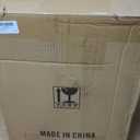 Tuanse 10 Pcs Stacking Stools Set with Metal Frame 17.72'' Portable Stackable Plastic Backless Stool with Round Top for Adult Office Home Kitchen (Black)