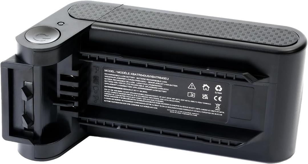 4600mAh XBATR640US Replacement for Shark Battery Compatible with Shark IP1251, IP1250, IP1255, IP1220, IP3251, IP3225, IP3124, IP3252 Models