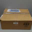 VITEVER [ 20pcs Set ] Glass Cups with Bamboo Lids and Glass Straw - Beer Shaped 16 oz Iced Coffee Drinking Glasses, Cute Tumbler Cup for Smoothie, Boba Tea, Whiskey, Water