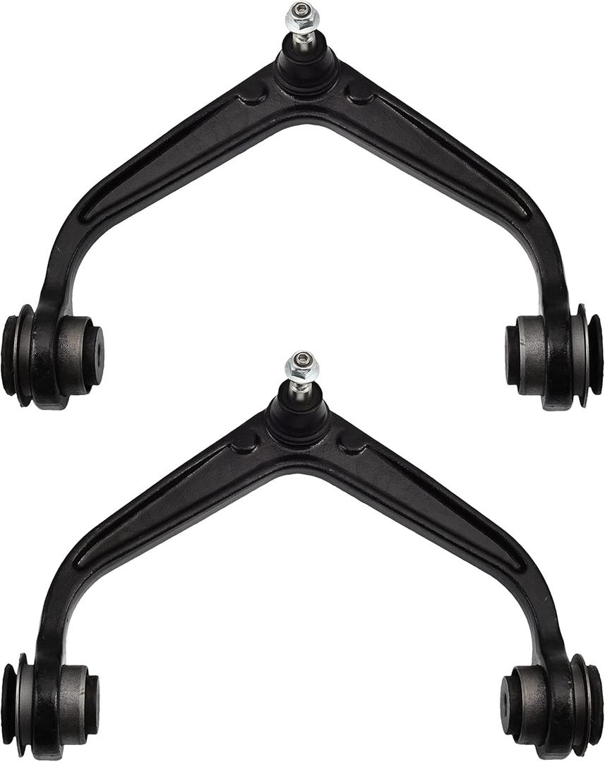 [2pcs] K622128 Front Upper Control Arms w/Ball Joint Assembly Compatible With 2011 2012 2013 2014 2015 2016 2017 2018 2019 Chevy/GMC Silverado/Sierra 2500HD/ 3500HD