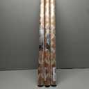 3 pcs SOMWISE Frosted Glass Window Film, Heat Insulation, UV Block, Anti-Glare, One Way Privacy Tint, Static Cling for Home Bathroom Door, Renter Friendly, Day & Night Privacy (35*157, Gold)