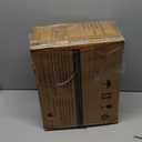 CHERIMOR Queen Air Mattress with Built-in Pump, 18" Raised Comfort, 48Hr Leak-Proof Test, Upgraded Honeycomb Pillar Design, Supports 800 lbs, 3-Min Inflation-Inflatable Bed for Home Guests & Camping (Black)