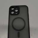 TOCOL for iPhone 13 Pro Max Case, Compatible with Magsafe, Full Camera Protection, Built-in Magnetic Ring, Translucent Matte Phone Case for iPhone 13 Pro Max 6.7 inch (Black)