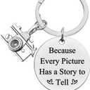 Heigebi Photographer Gift Camera keychain Photographer keychain Camera Jewelry Gift For Photographer Camera Keychain Gift Photographer Gifts Keychain photographer gifts women Photo Club Gift
