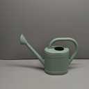 1 Gallon Watering Can for Indoor Plants, Garden Watering Cans for Outdoor Plant House Flower, Modern Plant Watering Can Large Long Spout with Sprinkler Head (Green)