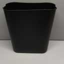  Bathroom Trash Can with Lid, Automatic Garbage Can Touchless, Smart Plastic Waste Basket for Narrow Spaces, Bathroom, Office, Bedroom, Living Room (Black)