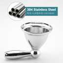 Replacement Shower Faucet Handle Kit Compatible with Moen Posi-Temp& Chateau Faucets, Chrome