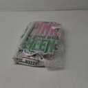 Pink and Green Witch Theme Party Decorations, 16pcs Happy Birthday Party Yard Decorations with Stakes, Pink Goes Good with Green Waterproof Outdoor Lawn Sign for Birthday Holiday