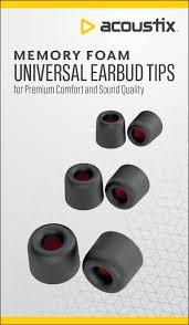 Acoustix Universal Earbud Tips