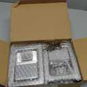 Stainless Steel Door Lock Handle Latch Large 5.5 Inches Paddle Key For Trailer Toolbox RV (4PCS)