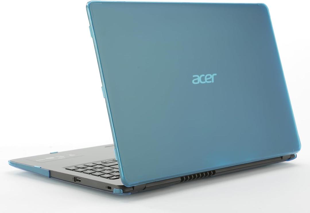 mCover Case ONLY Compatible for 2019~2023 15.6" Acer Aspire 3 A315-42 / A315-54 / A315-56 Series (with Intel CPU) Notebook PC (NOT Fitting Other Acer Models) - Aqua