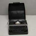 [Limited Edition - Discontinued] Vintage Manual Typewriter (Artisan Restored Collector's Piece)  Timeless Mechanical Aesthetic Heirloom/STEAM Educational Tool/Retro Writing Relic (Black)