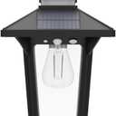 Solar Wall Lights Outdoor : Dusk to Dawn Solar Porch Ligh,3 Modes & Motion Sensor Waterproof Wall Sconce Lantern Lamp for Patio Garage Garden Barn Yard House, 2 Types of Wall Mount, 2 Pack