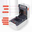 USB Shipping Label Printer, 4x6 Thermal Printer, Compatible with iPhone, Android, Windows, Mac, Amazon, Ebay, UPS, USPS, FedEx, Shopify (M4201)