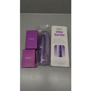 Aquasonic Vibe Series Ultra-Whitening Toothbrush  ADA Accepted Electric Toothbrush - 8 Brush Heads & Travel Case  40,000 VPM Motor & Wireless Charging - 4 Modes w Smart Timer  Satin Violet