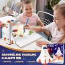 CS COSDDI Art Projector for Kids, Drawing Projector with 66 Patterns & Drawing Kit, Easy Tracing Projector Toy for Kids Ages 3-8 to Learn, Perfect Art & Craft Gift for Girls & Boys (White)