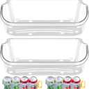 UPGRADE 240356402 Refrigerator Door Bin Replacement Part, Compatible with Frigidaire Refrigerator Door Shelf LFSS2612TF0 FFSS2615TS0 FGHS2631PF4A FGHS2655PF LGUS2642LF1 LFSS2612TE0 Door Bin(2-Pack)