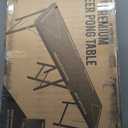 GoPong PRO 8 Foot Premium Beer Pong Table - heavy-duty (Black, 36-Inch Tall)