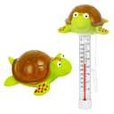 XY-WQ Floating Pool Thermometer, Large Size Easy Read for Water Temperature with String - Swimming Pools, Spas, Hot Tubs, Ponds (Turtle)