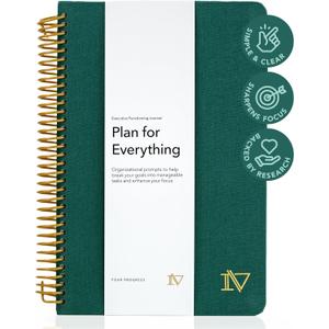 Plan for Everything: Repeatable ADHD Productivity Task Tracker for Adults and Students, Improved Executive Functioning, Enhance Focus & Organization, Women and Men, Achieve Goals