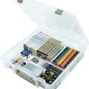 ArtBin Super Satchel 1-Compartment Craft Storage Box, Clear