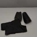 Northdeer Soccer Shin Guards for Kids Adults. Sleeves with Optimized Insert Pocket - Protective Soccer for Boys Girls Men (L (5'3"-5'11"), Shin Pads 1 Pair + Sleeves 1 Pair, Black)