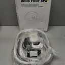Ionic Foot Bath Detox Machine,Foot Detox Foot Bath Soak Tub with 2 Arrays,80 Disposable Foot Spa Liners,Detox Sea Salt,Folding Foot Spa Bucket,Home Salon-Level Foot Soaking Tub