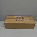 ZGLAOJT 6-Lights Semi Flush Mount Ceiling Light FixtureBlack Industrial ChandelierFarmhouse Lighting for Dining Room Living Room Kitchen Bedroom