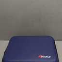 Fireproof Document Box with Lock, 5200F Fireproof Water Resistant Hard Case File Organizer Safe Box for Important Documents, Certificates, Laptop, Passports (Blue)