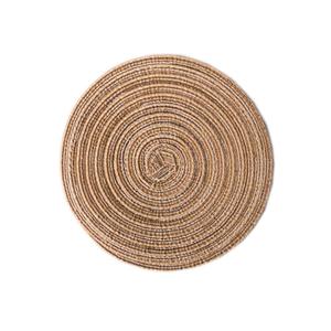 2 x 
Cotton Yarn Weaving Heat Insulated Cup Pot Bowl Plate Mat Placemat Dining Table Decor Coffee Round 